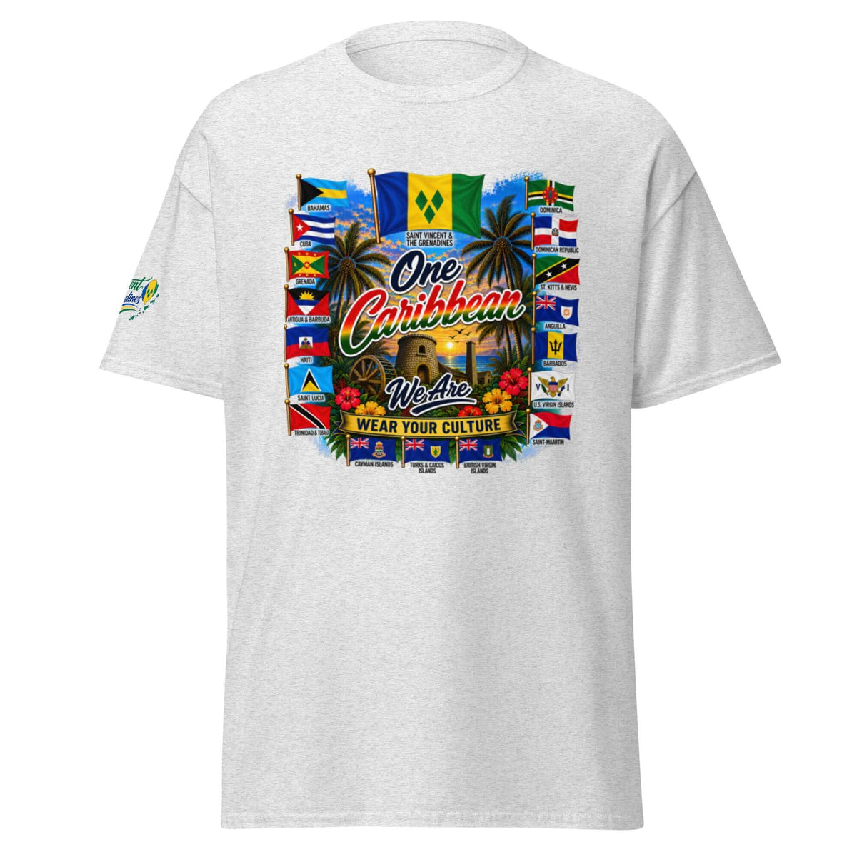 Product mockupSt Vincent & Grenedines We Are Tee