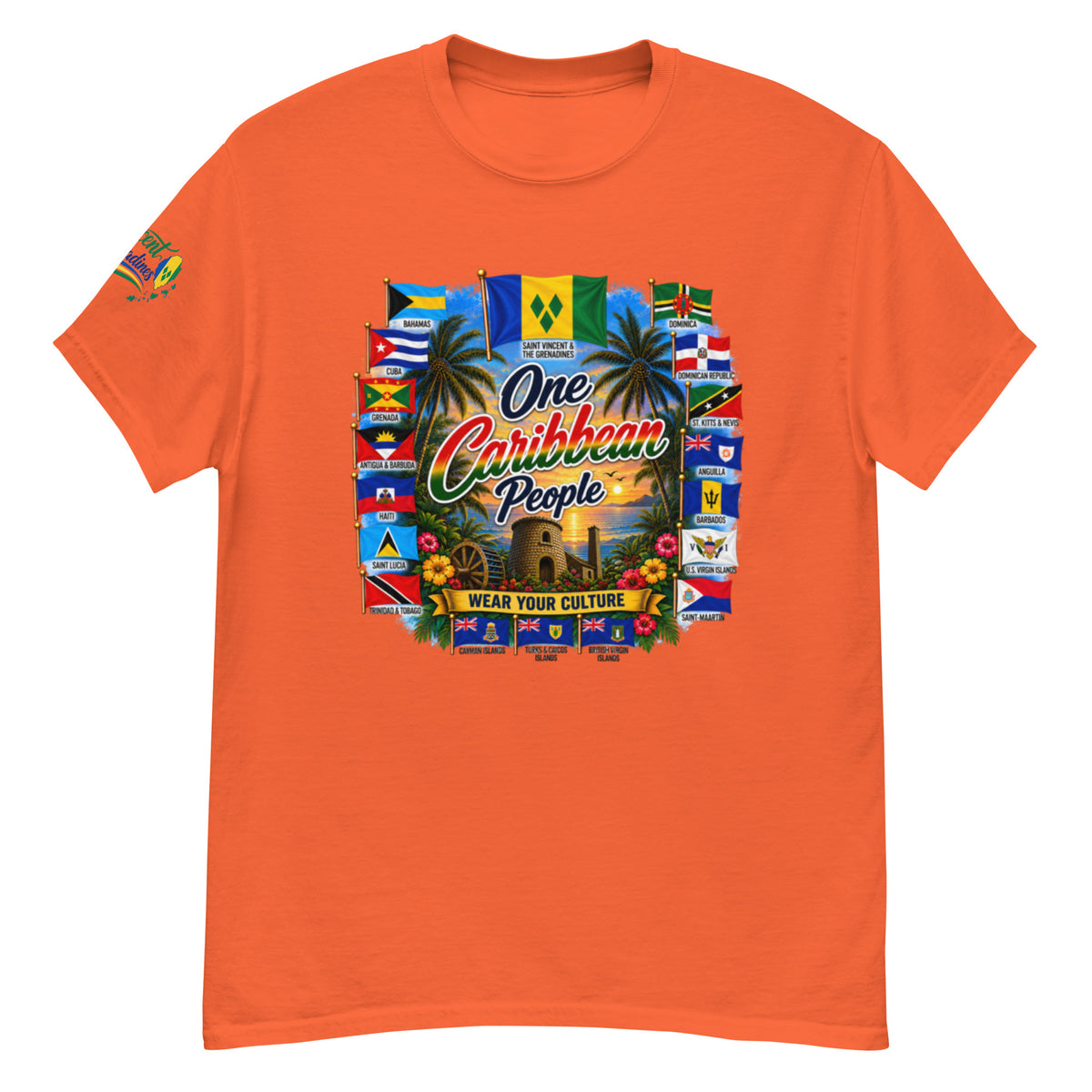 Product mockupSt Vincent & Grenadines One Caribbean People