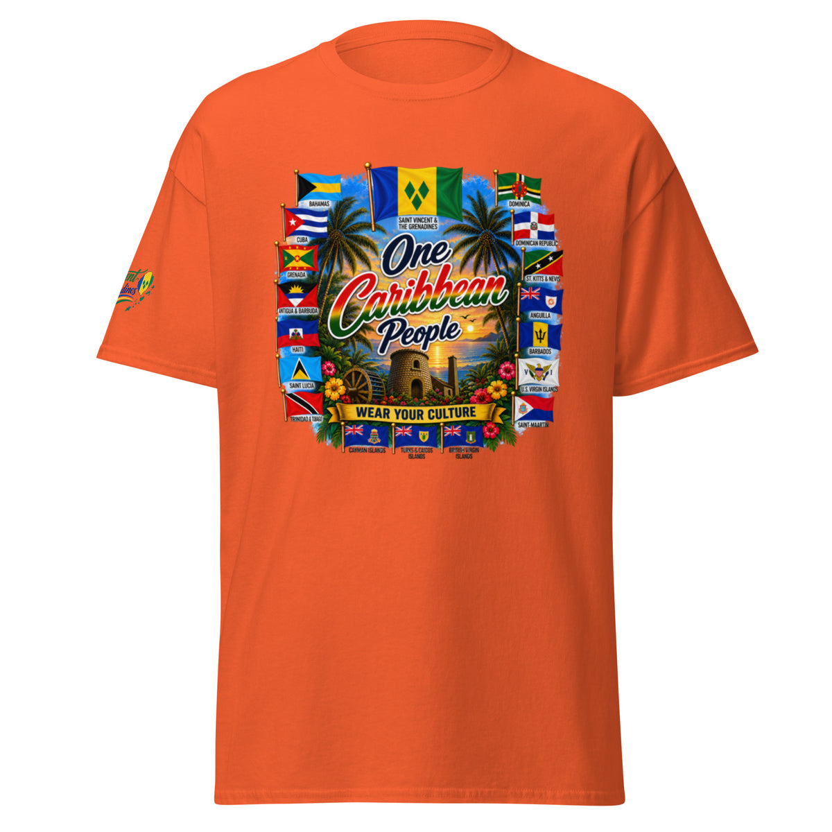 Product mockupSt Vincent & Grenadines One Caribbean People