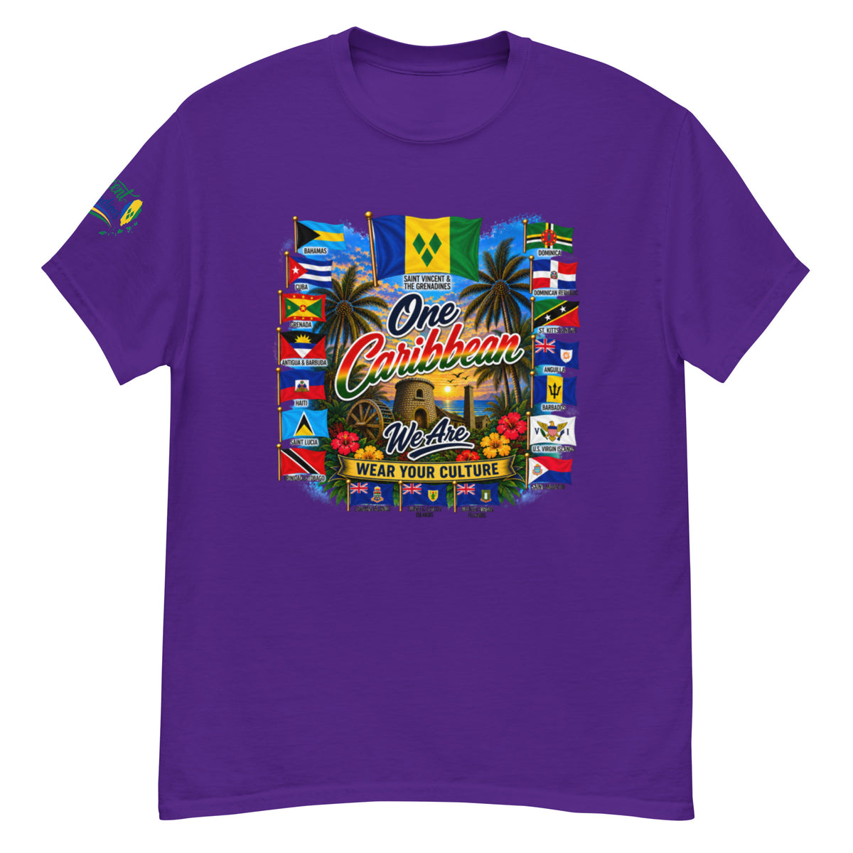 Product mockupSt Vincent & Grenedines We Are Tee