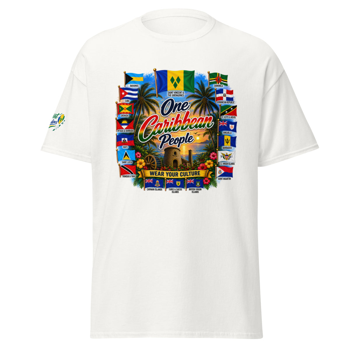 Product mockupSt Vincent & Grenadines One Caribbean People