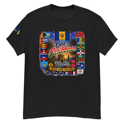 Product mockupBarbados One Caribbean We Are Tee