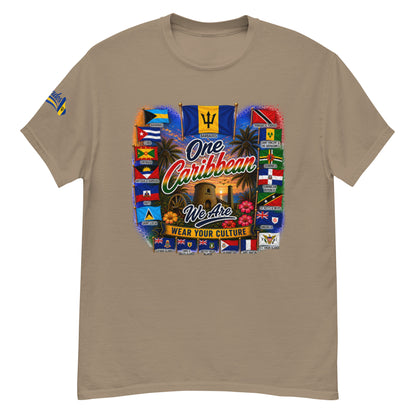 Product mockupBarbados One Caribbean We Are Tee