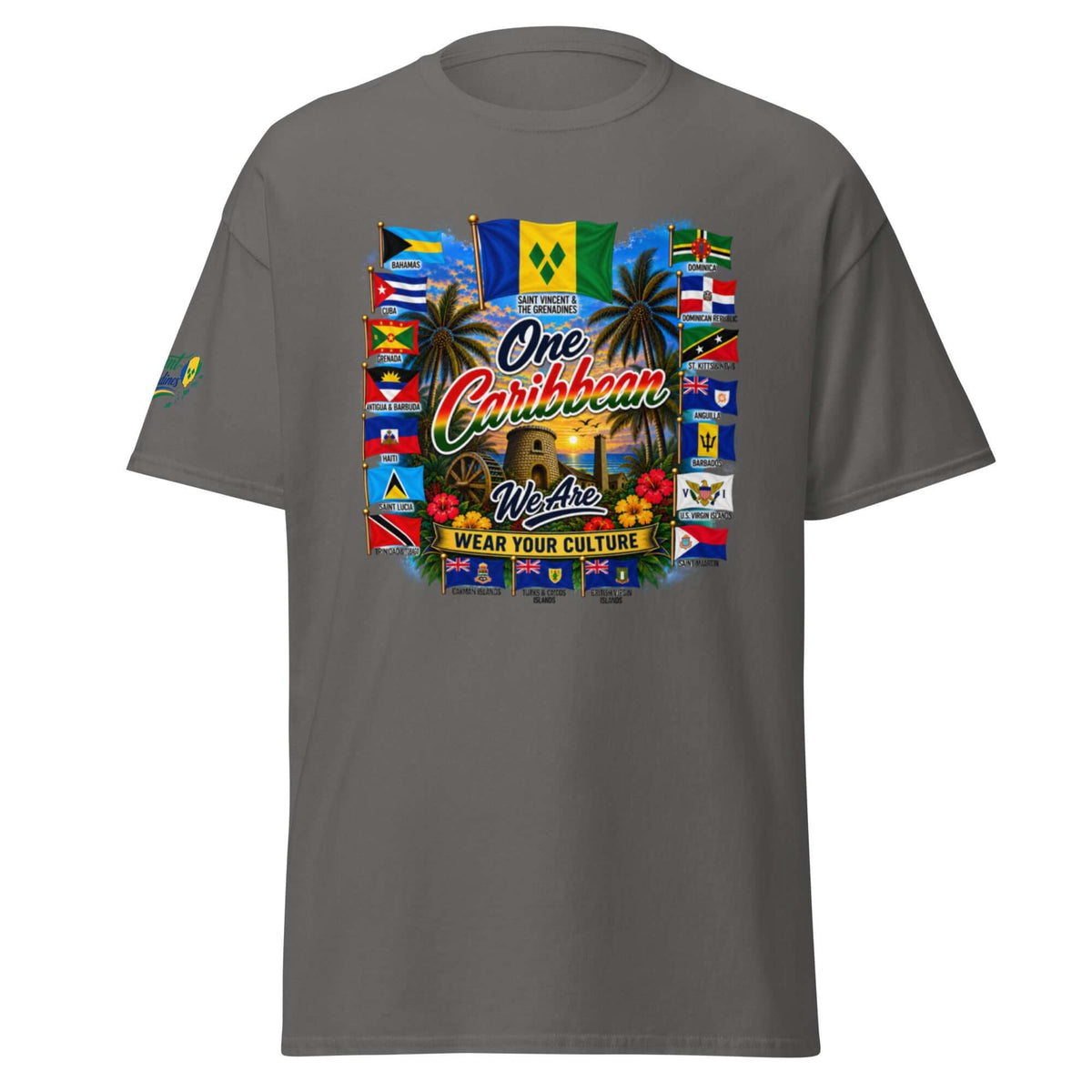 Product mockupSt Vincent &amp; Grenedines We Are Tee