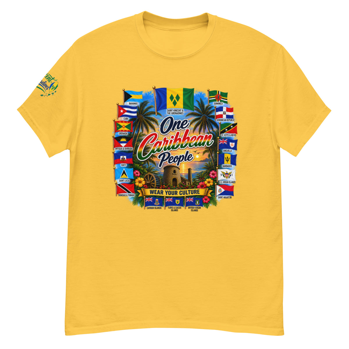 Product mockupSt Vincent &amp; Grenadines One Caribbean People
