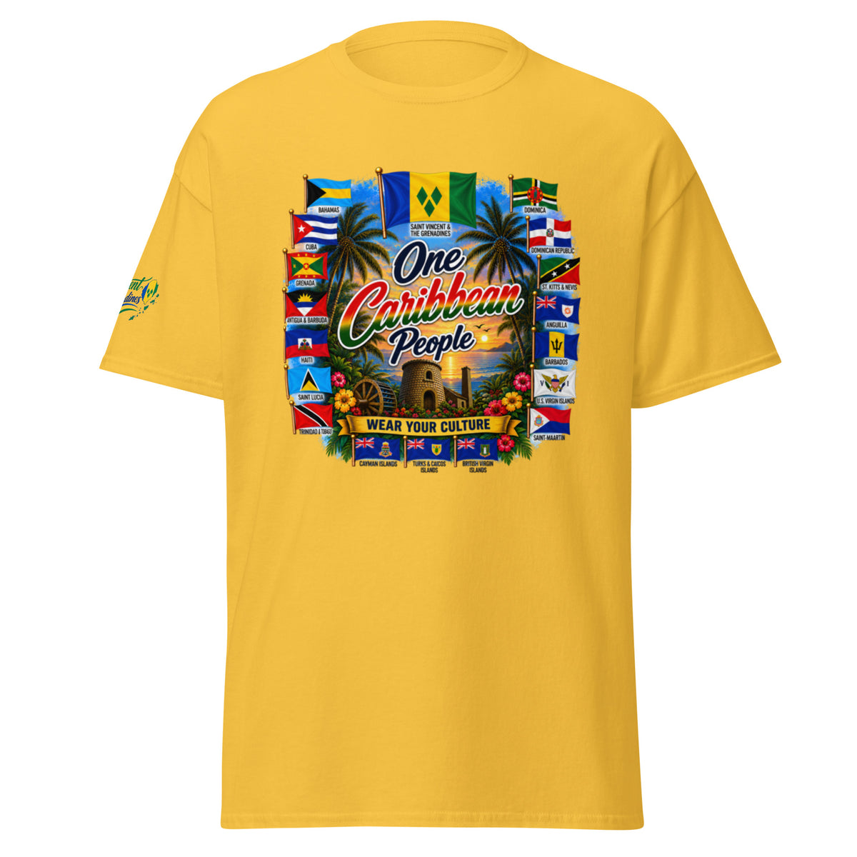 Product mockupSt Vincent &amp; Grenadines One Caribbean People