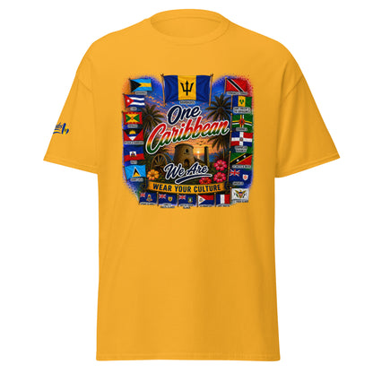 Product mockupBarbados One Caribbean We Are Tee