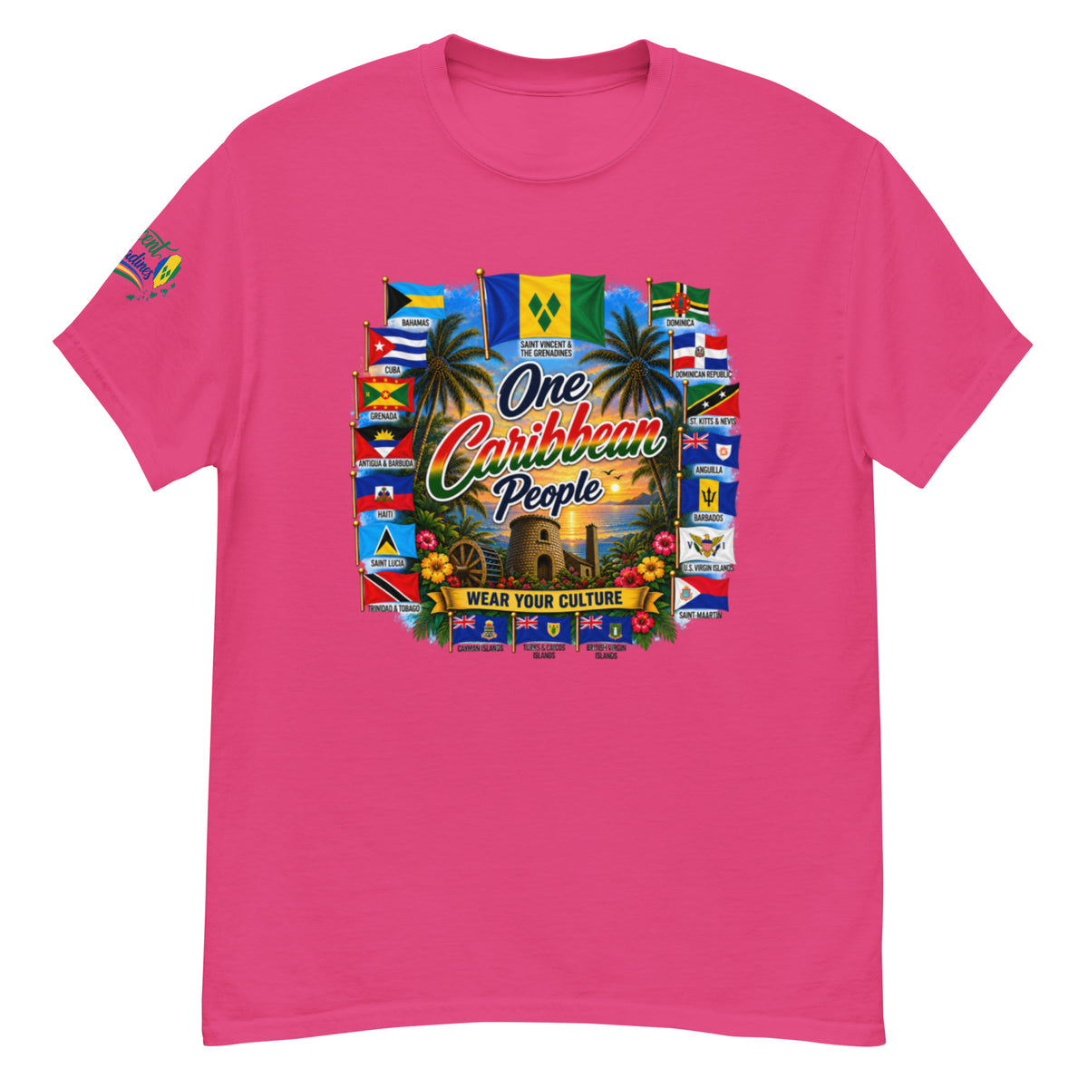 Product mockupSt Vincent &amp; Grenadines One Caribbean People