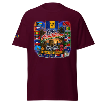 Product mockupBarbados One Caribbean We Are Tee