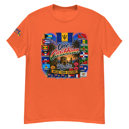 Product mockupBarbados One Caribbean We Are Tee