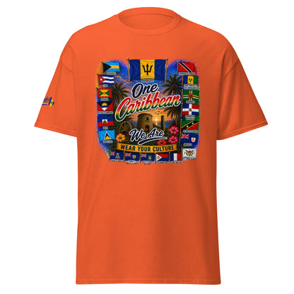 Product mockupBarbados One Caribbean We Are Tee