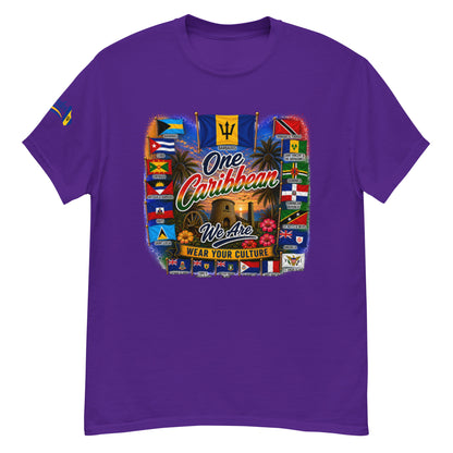 Product mockupBarbados One Caribbean We Are Tee