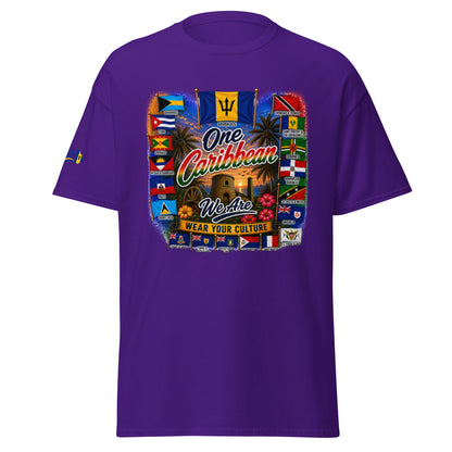 Product mockupBarbados One Caribbean We Are Tee