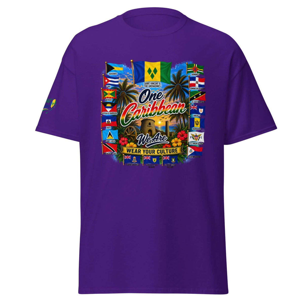 Product mockupSt Vincent &amp; Grenedines We Are Tee