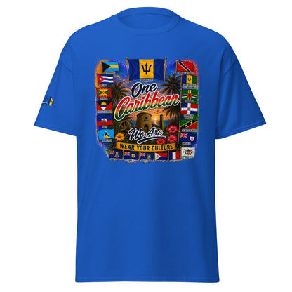 Product mockupBarbados One Caribbean We Are Tee