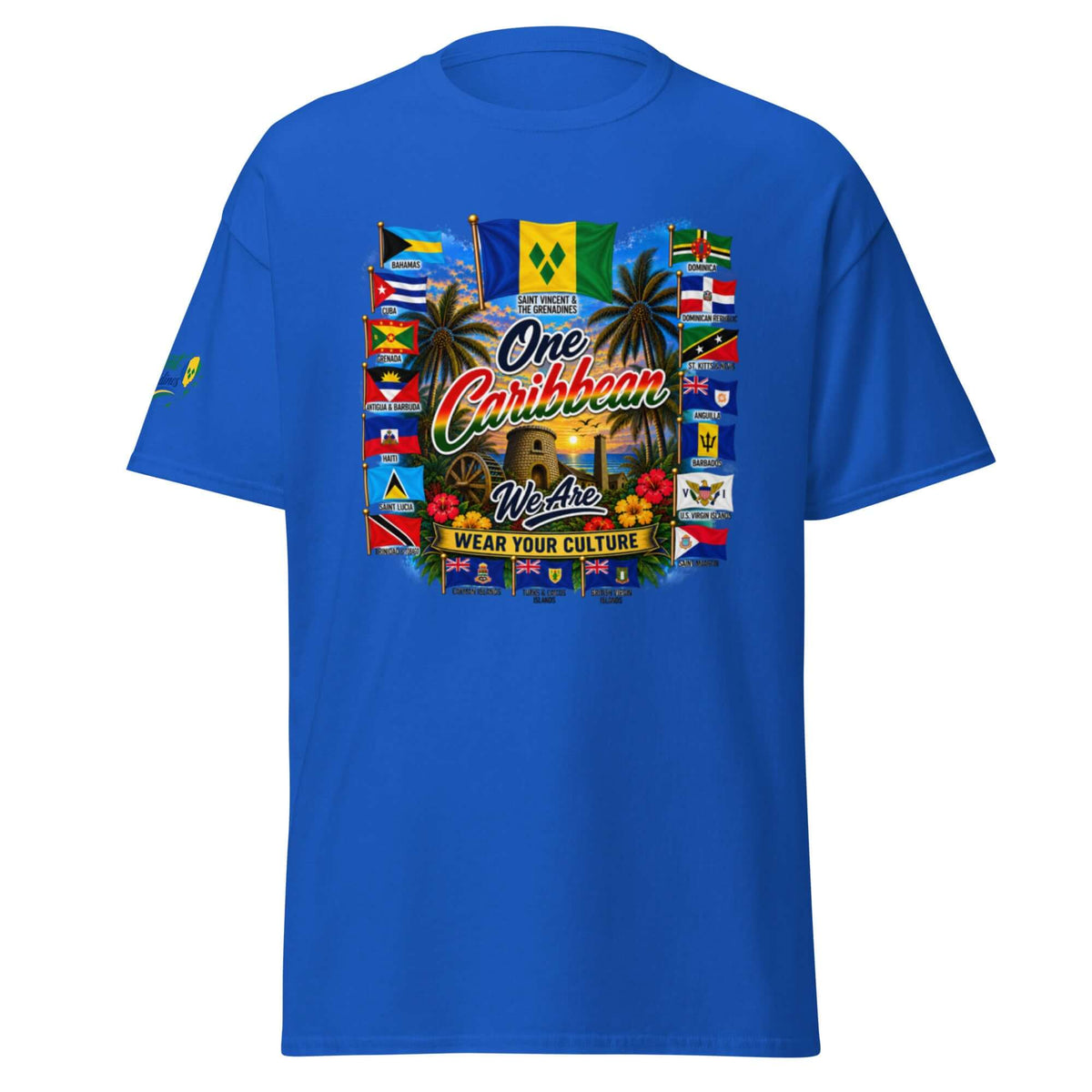 Product mockupSt Vincent &amp; Grenedines We Are Tee